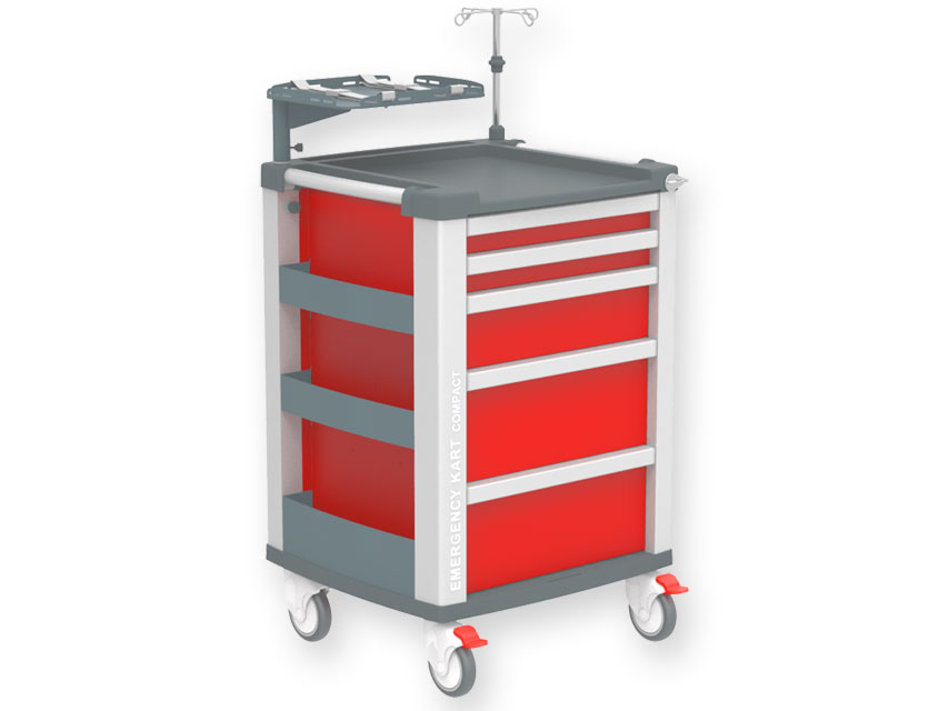 [45665] COMPACT KART EMERGENCY red