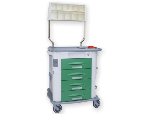 [45740] AURION THERAPY TROLLEY green
