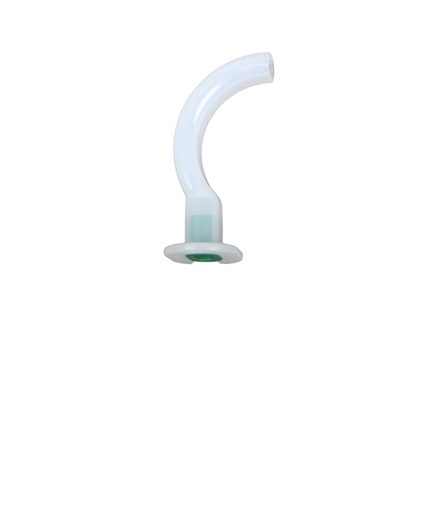 [MORRN192] Sterile Guedel tube 80mm size 2 GREEN