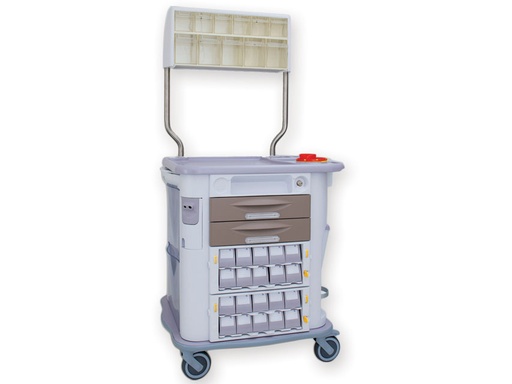 [45746] AURION MONODOSE TROLLEY brown