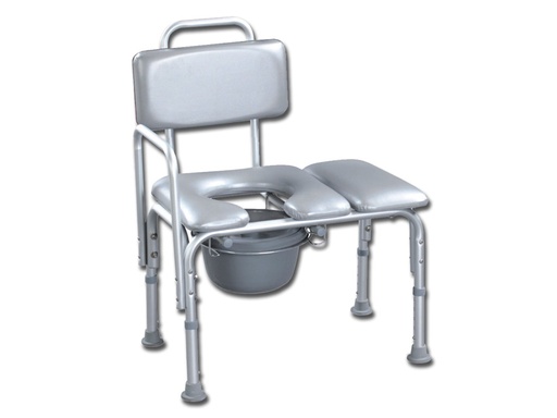 [27758] BATHROOM CHAIR WITH BACKREST