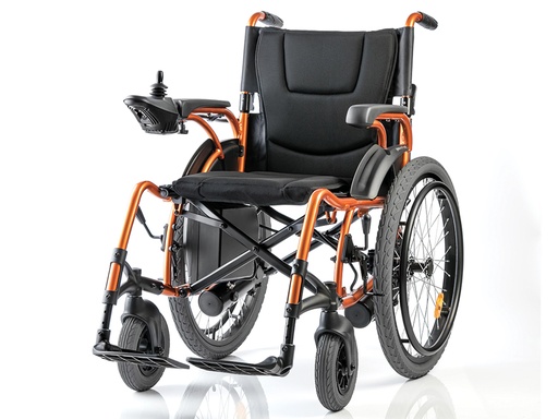 [43291] ELECTRIC wheelchair 24" rear wheels with handrail