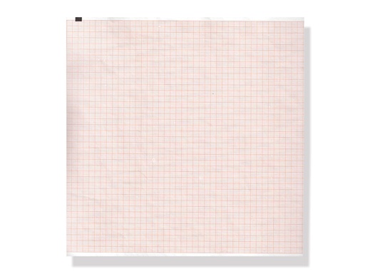 [32984] ECG thermal paper 210x280 mm grid pack orange