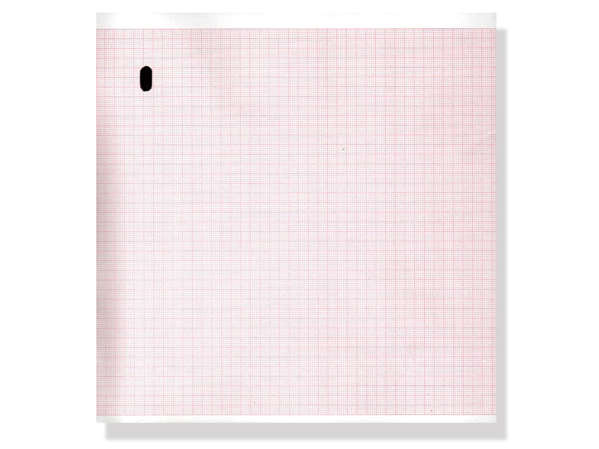 [33011] ECG thermal paper 215x280 mmxm grid pack orange
