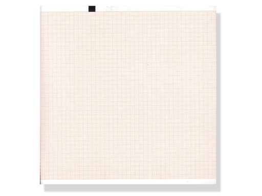 [GM-29204] ECG thermal paper 210x280 mmxm 200 packs orange grid