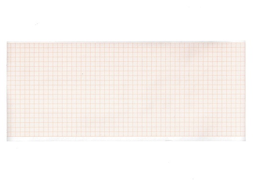 [33033] ECG thermal paper 107x25 mmxm orange grid roll
