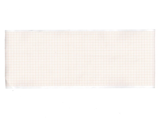 [33010] ECG thermal paper 108x23 mmxm orange grid roll