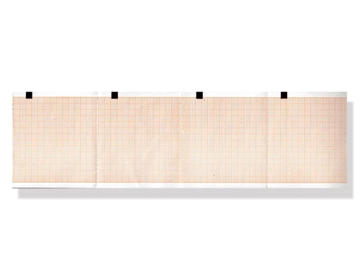 [GM-29233] ECG thermal paper 80x70 mm grid pack orange