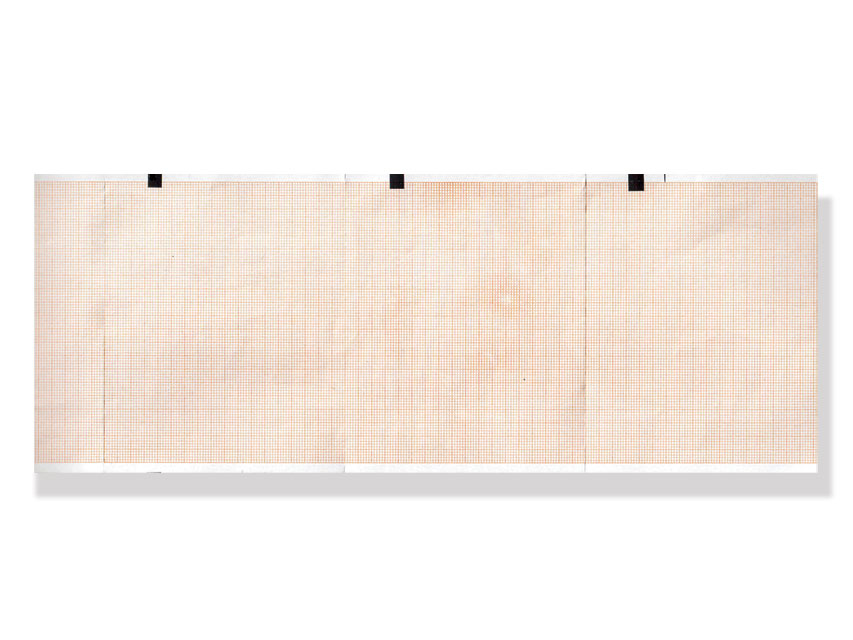 [32987] ECG thermal paper 114x90 mm x 200 grid pack green