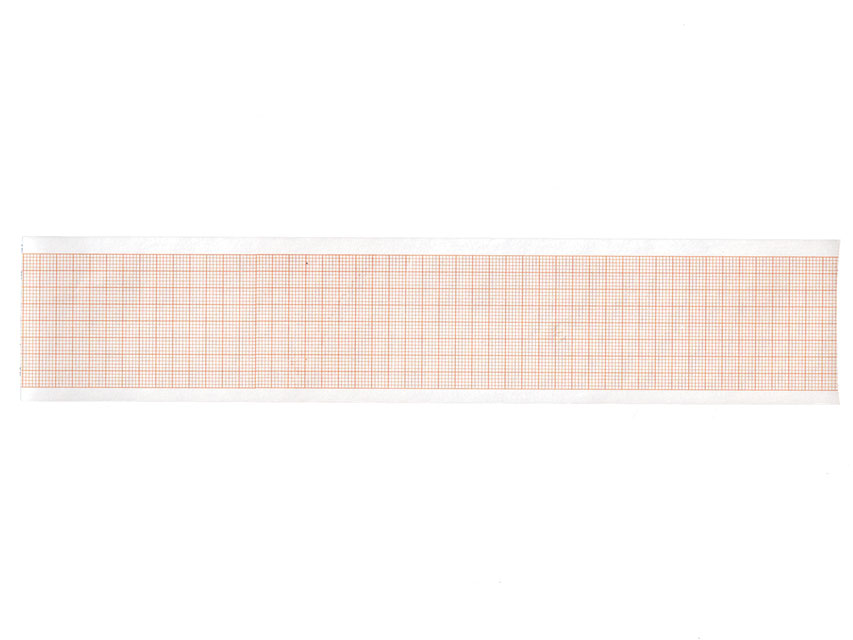 [33032] ECG thermal paper 50x23 mmxm orange grid roll