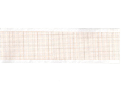 [33025] ECG thermal paper 63x30 mmxm orange grid roll
