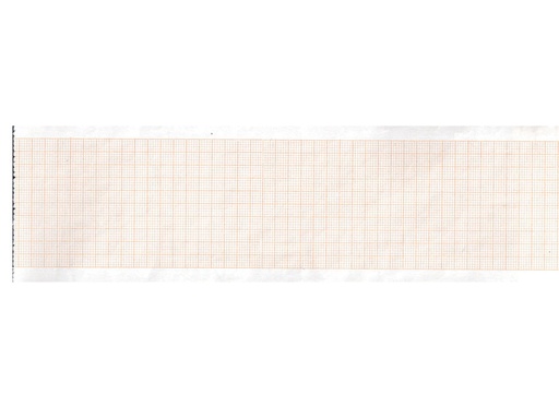 [32989] ECG thermal paper 63x30 mmxm orange grid roll