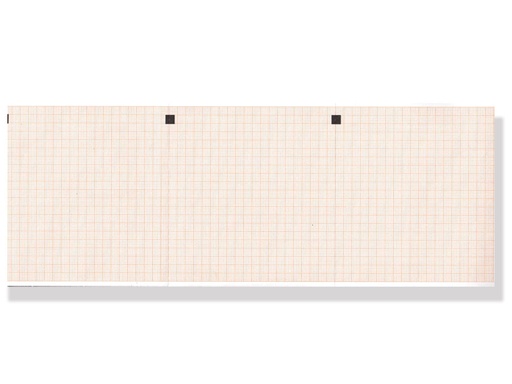 [32958] ECG thermal paper 112x100 mmxm x 300 grid pack orange