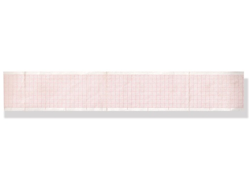 [GM-29253] ECG thermal paper 50x100 mmxm grid pack orange