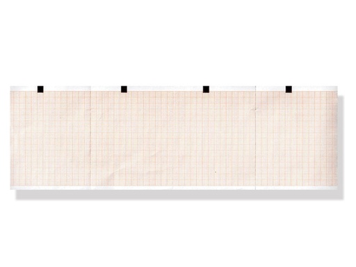 [GM-29255] ECG thermal paper 90x70 mm grid pack orange