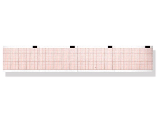[GM-29256] ECG thermal paper 50x70 mmxm grid pack orange