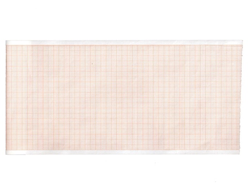 [33046] ECG thermal paper 110x30 mmxm orange grid roll