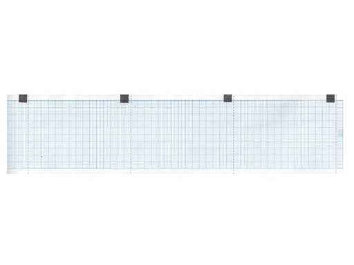 [32973] ECG thermal paper 60x15 mmxm blue grid roll