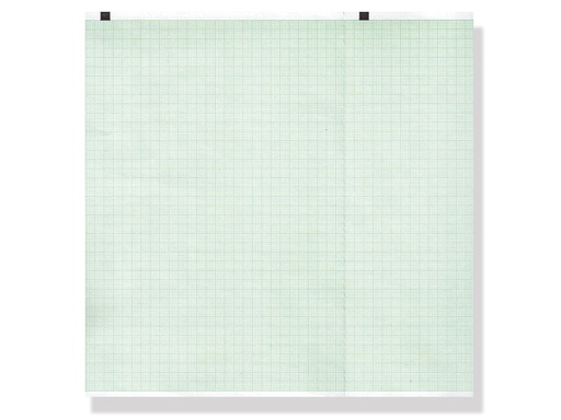 [33039] ECG thermal paper 210x140 mmxm grid pack green