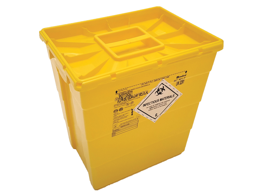 [25774] WASTE CONTAINER 30 litres single cap