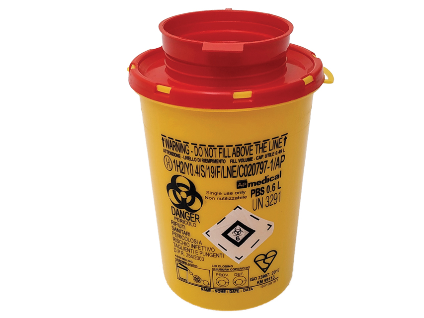 [25790] PBS LINE WASTE CONTAINER 0.6 litres