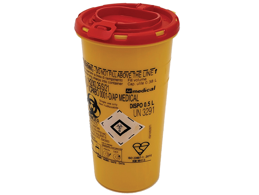 [25781] DISPO WASTE CONTAINER 0.5 litres