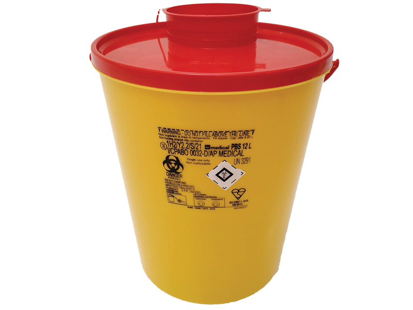 [25795] PBS LINE WASTE CONTAINER 12 litres