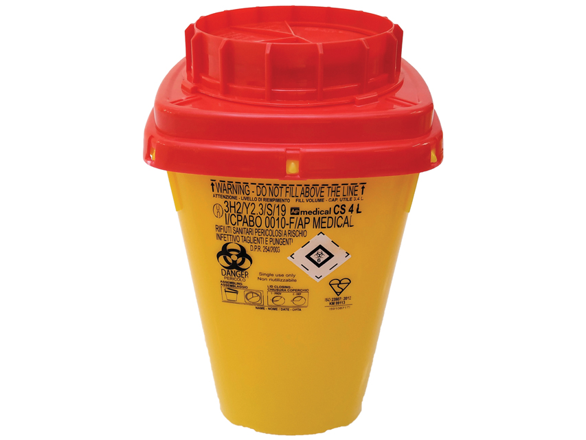 [25784] CS LINE WASTE CONTAINER 4 litres