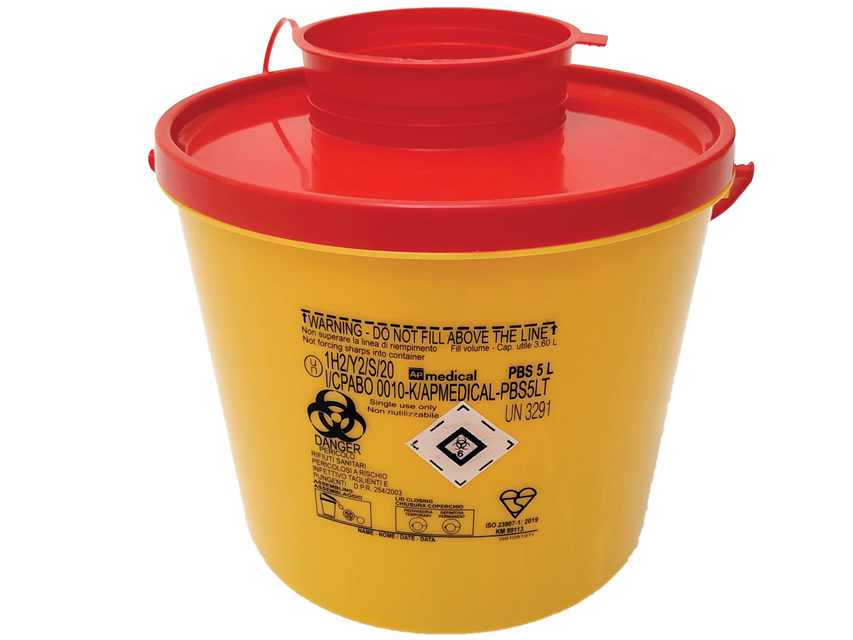 [25793] PBS LINE WASTE CONTAINER 5 litres