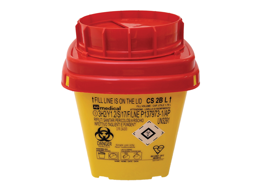 [25782] CS LINE WASTE CONTAINER 2 litres