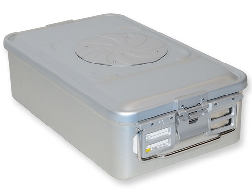 [37201] CONTAINER WITH VALVE medium h135 mm grey