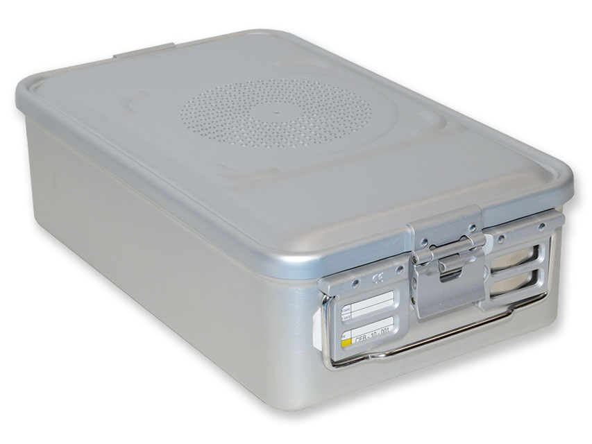 [37051] CONTAINER WITH FILTER medium h135 mm grey