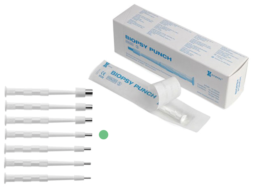 [22653] CURETTE BIOPSIA-PUNCH STIEFEL diameter 4 mm