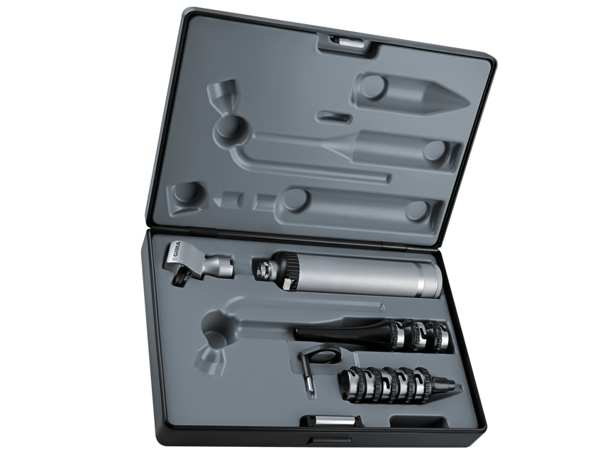 [31422] VETERINARY OTOSCOPE SET XENON-HALOGEN plast.