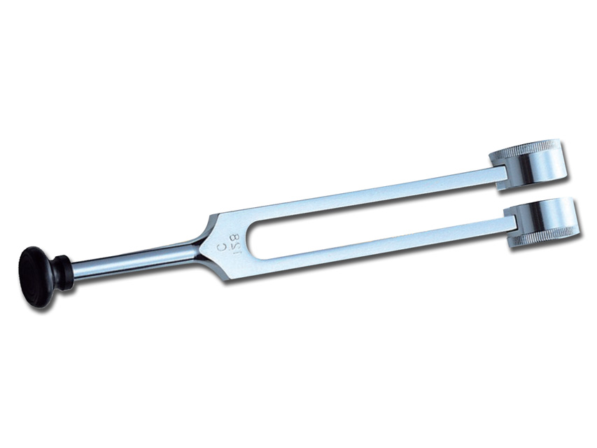 [31226] DIAPASON ALUMINIUM 128 Hz with foot
