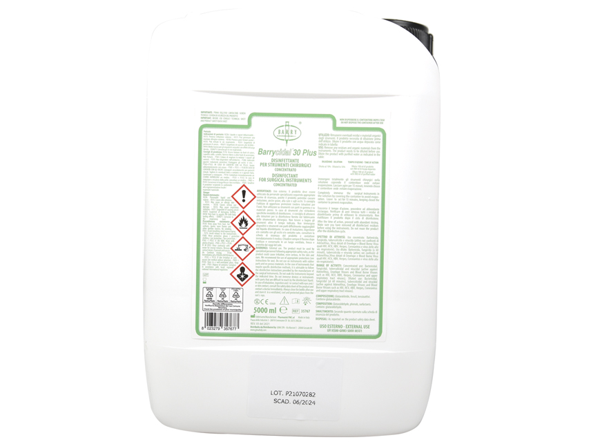 [35767] BARRYCIDAL "30 PLUS" - concentrated germicide - 5 litre canister