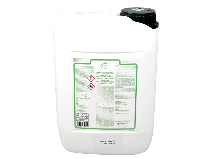 [35762] BARRYCIDAL "30 PLUS" - germicide diluted 5% - 5 litre canister