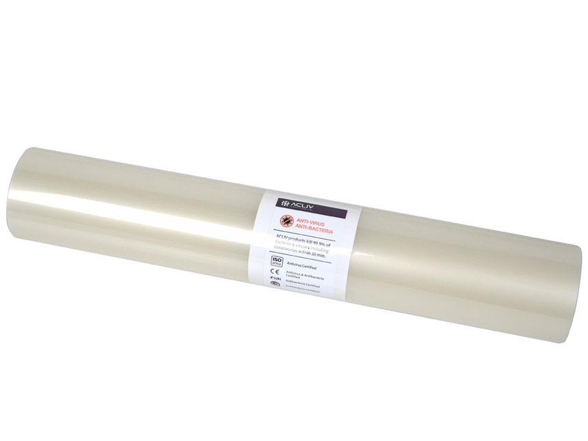 [36505] ANTIMICROBIAL ADHESIVE FILM 105 mic - roll 5m x 400 mm