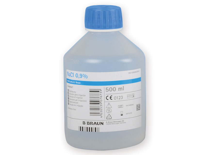 [36555] B-BRAUN ECOTAINER STERILE SALINE SOLUTION - 500 ml