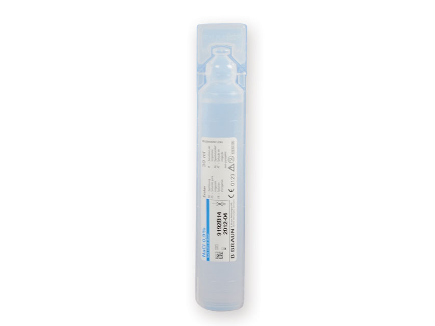 [36550] B-BRAUN ECOLAV STERILE SALINE SOLUTION - 30 ml