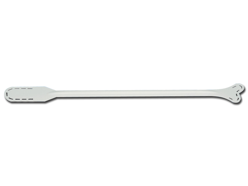 [29748] PLASTIC AYRE SPATULA - Type A - sterile