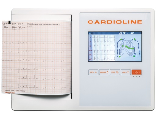 [54204] CARDIOLINE ECG200L GLASGOW - 7" colour touch screen