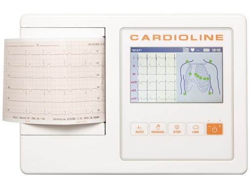 [GM-29567] CARDIOLINE ECG100L GLASGOW - 5" colour touch screen