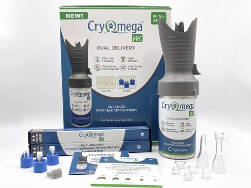 [GM-29657] CRYOSURGICAL KIT CRYOMEGA VET DUAL DELIVERY