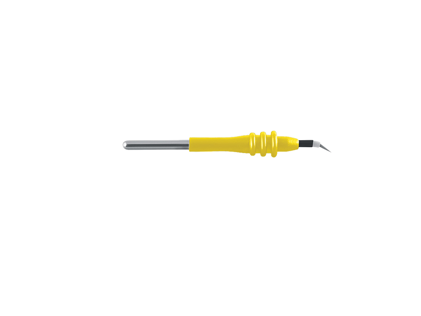 [30371] TUNGSTEN NEEDLE ELECTRODE 5 cm - angled - disposable
