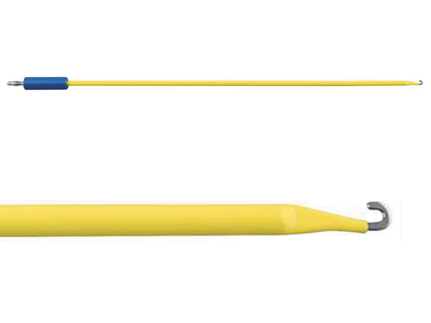 [30606] LAPAROSCOPE ELECTRODE UNCINO J - 36 cm
