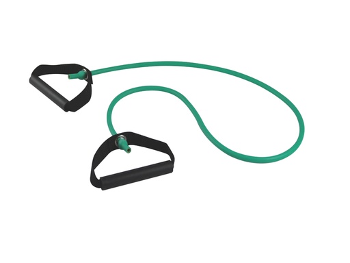 [47051] LATEX TUBE WITH HANDLES 125 cm x 2.0 mm - soft - green