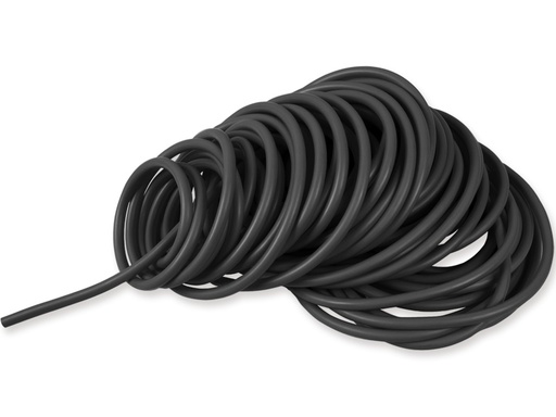 [47064] LATEX TUBE MATCH 25 m x 3.5 mm - X-resistant - black