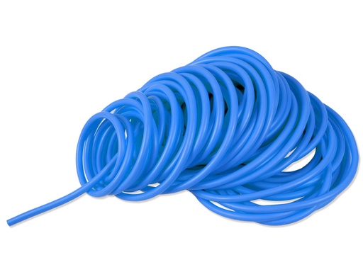 [47063] LATEX TUBE MATCH 25 m x 3.0 mm - resistant - blue
