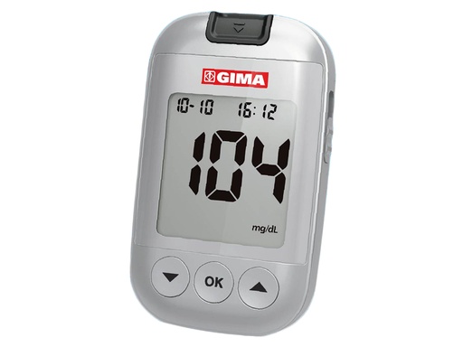 [24110] GIMA GLUCOMETER COMPLETE KIT mg/dl - GB, FR, ES, PT